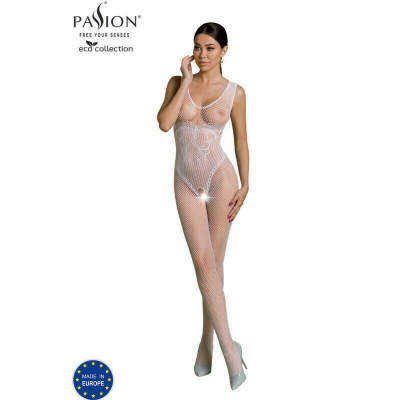 DML-D-236090-PASSION - ECO COLLECTION BODYSTOCKING ECO BS003 BLANCO