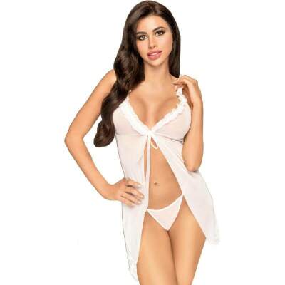 DML-D-227400-PENTHOUSE - BABYDOLL AFTER SUNSET BLANCO S/M