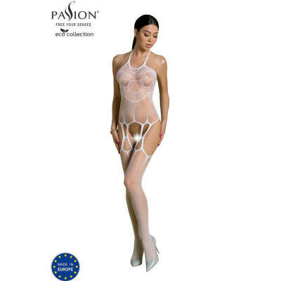 DML-D-236087-PASSION - ECO COLLECTION BODYSTOCKING ECO BS002 BLANCO