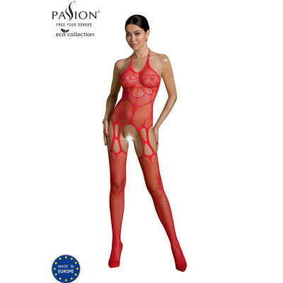 DML-D-236086-PASSION - ECO COLLECTION BODYSTOCKING ECO BS002 ROJO