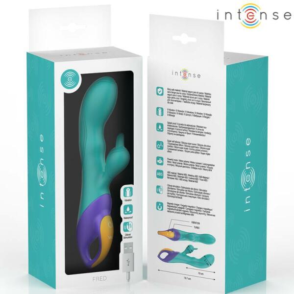 INTENSE - FRED VIBRADOR RABBIT AZUL