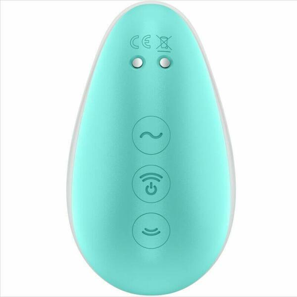 SATISFYER - PIXIE DUST AZUL ESTIMULADOR AIR PLUSE