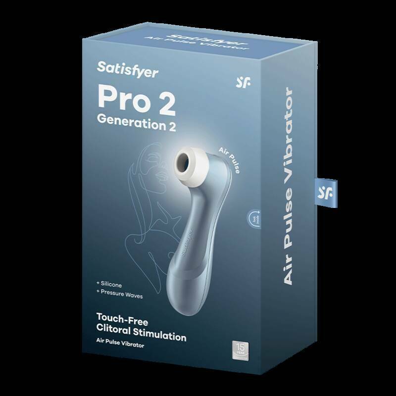 SATISFYER - PRO 2 ESTIMULADOR AZUL