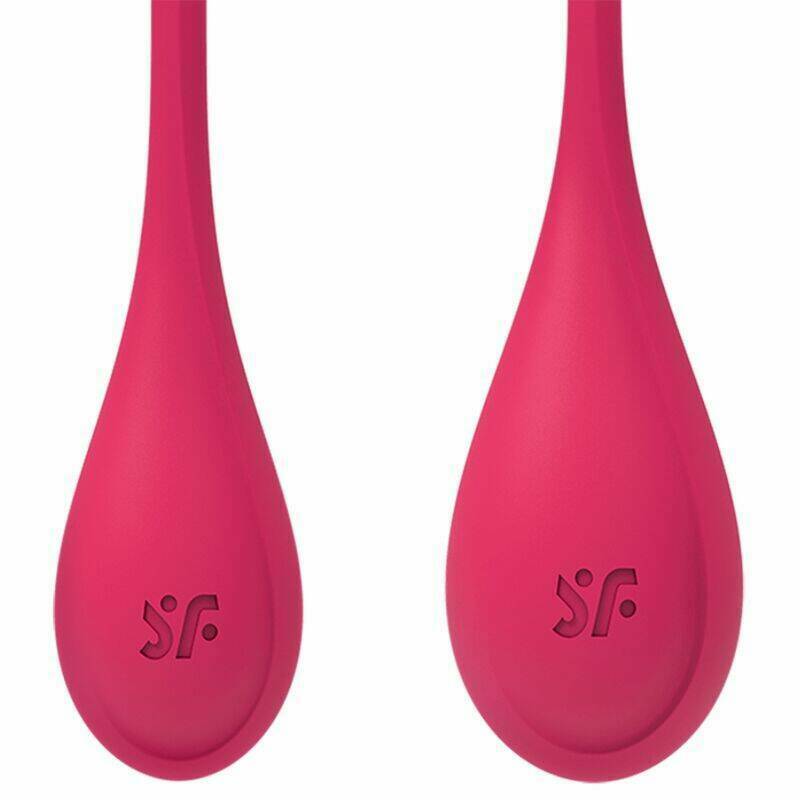 SATISFYER - YONI POWER 1 KIT DE ENTRENAMIENTO ROJO